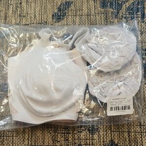 Honeylove White Bra With Padding Inserts